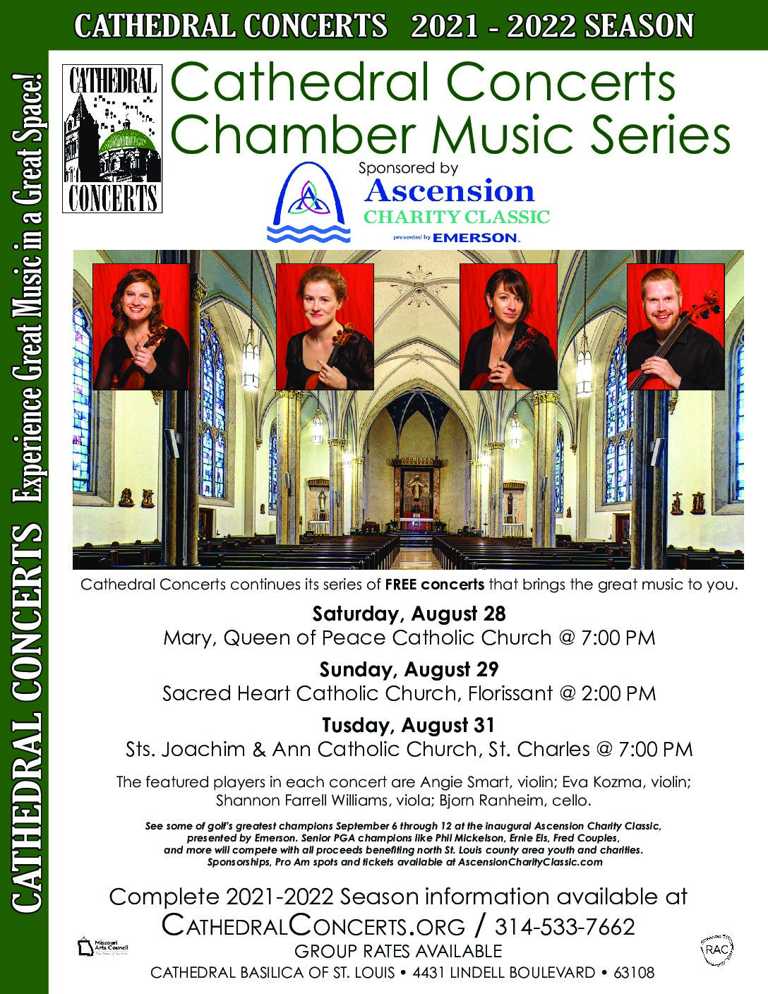 St. Louis Cathedral Concerts Great Music in St. Louis